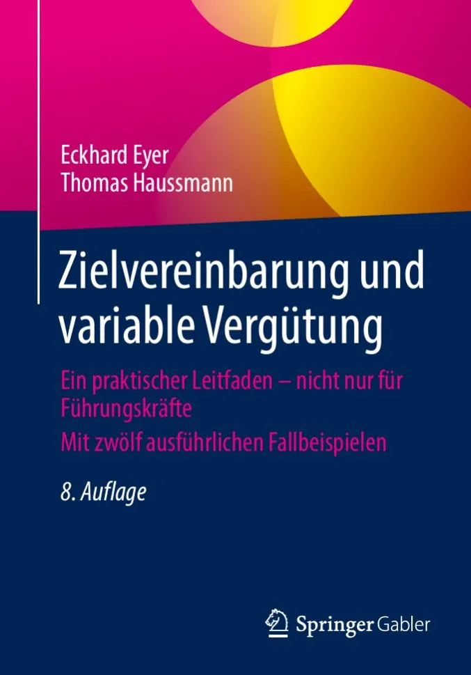 Buchcover des Buches 'Zielvereinbarung und variable Vergütung' von Eckhard Eyer und Thomas Haussmann