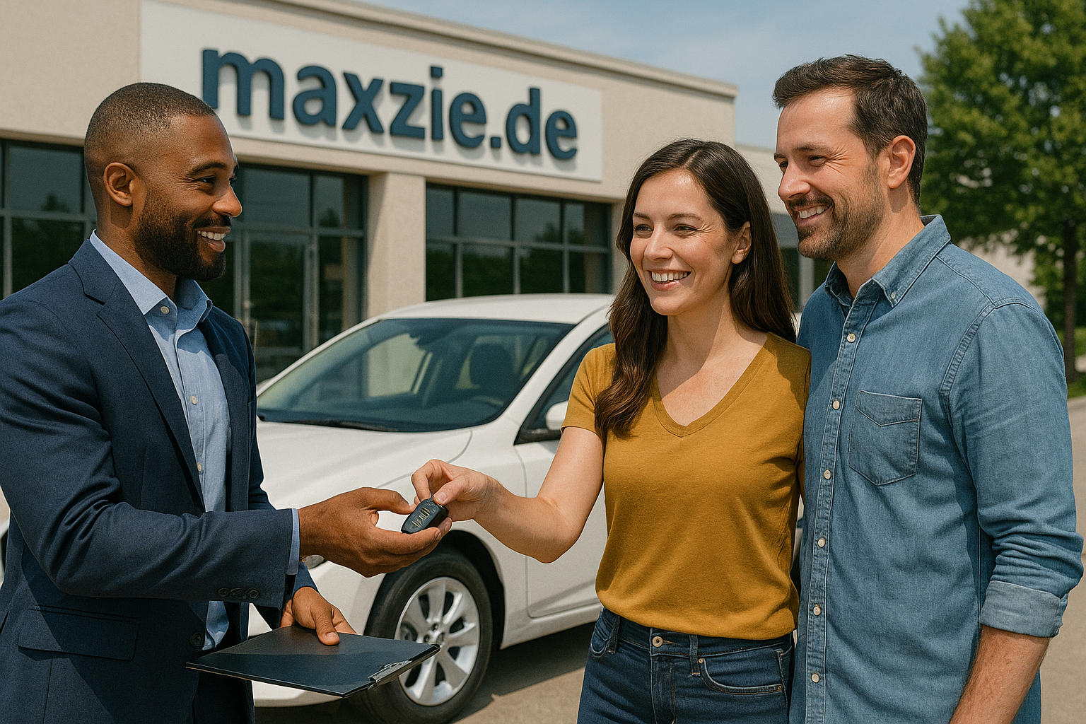 Erfolgreicher Verkauf eines Fahrzeuges